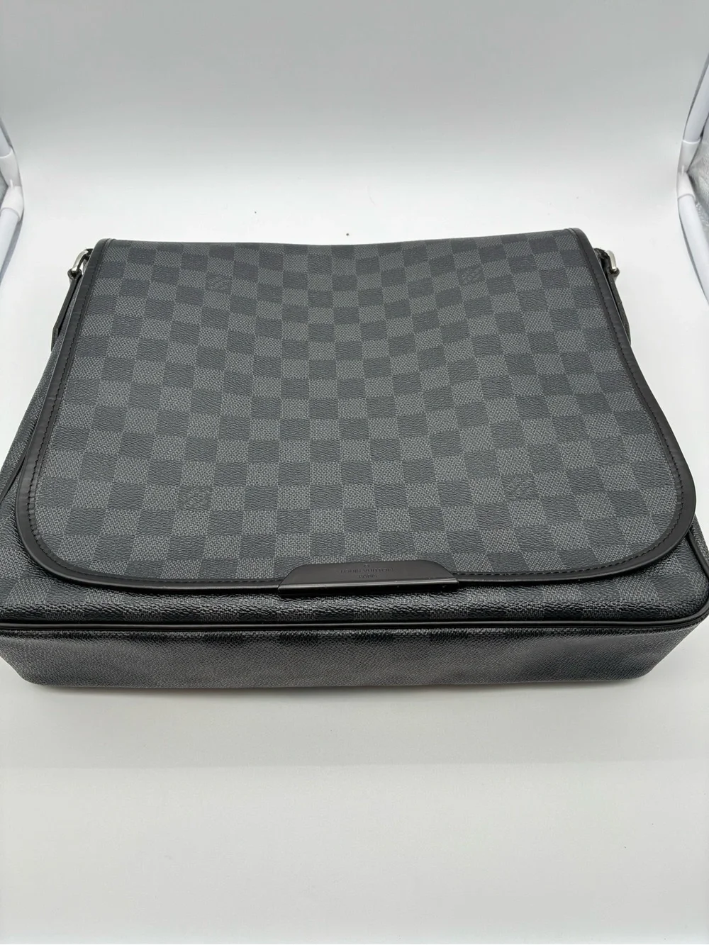 Louis Vuitton Daniel graphite crossbody messenger bag